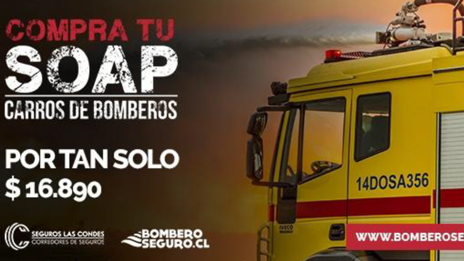 Bomberos de Chile firma convenio adquisición de SOAP para carros bomba